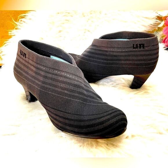United Nude Fold Mid Ankle Boots Brown 8 - Picture 1 of 8